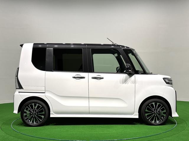 タントカスタムRS パノラマモニター対応カメラ 前席シートヒーターLEDオートライト パワースライドドアウェルカムオープン機能 電動パーキングブレーキ 運転席助手席シートヒーター アルミホイール キーフリーシステム オート電動格納式ドアミラー(広島県)の中古車
