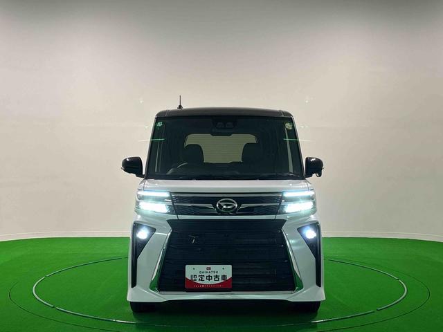 タントカスタムRS パノラマモニター対応カメラ 前席シートヒーターLEDオートライト パワースライドドアウェルカムオープン機能 電動パーキングブレーキ 運転席助手席シートヒーター アルミホイール キーフリーシステム オート電動格納式ドアミラー(広島県)の中古車