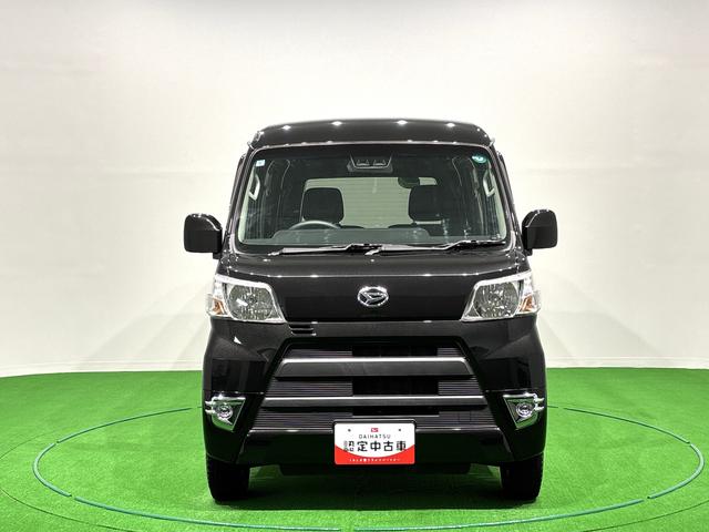 ハイゼットカーゴクルーズSAIII 4WD ナビ ETC 電動格納ミラーキーレスエントリーシステム マニュアルレベリング機能付きハロゲンヘッドランプ LEDフォグランプ オートハイビーム 前席パワーウインドゥ(広島県)の中古車