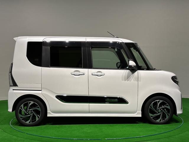 タントカスタムRSスタイルセレクション ナビ 全車速追従機能付きLEDオートライト パワースライドドアウェルカムオープン機能 オート電動格納式ドアミラー 助手席ロングスライド 助手席イージークローザー アルミホイール キーフリーシステム(広島県)の中古車