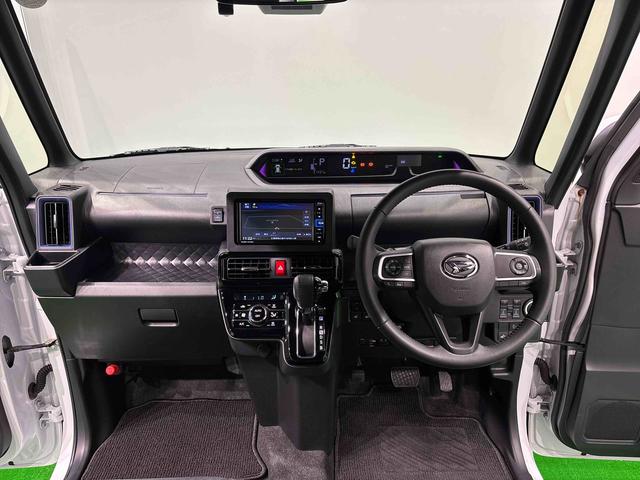 タントカスタムRSスタイルセレクション ナビ 全車速追従機能付きLEDオートライト パワースライドドアウェルカムオープン機能 オート電動格納式ドアミラー 助手席ロングスライド 助手席イージークローザー アルミホイール キーフリーシステム(広島県)の中古車