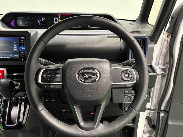 タントカスタムRSスタイルセレクション ナビ 全車速追従機能付きLEDオートライト パワースライドドアウェルカムオープン機能 オート電動格納式ドアミラー 助手席ロングスライド 助手席イージークローザー アルミホイール キーフリーシステム(広島県)の中古車