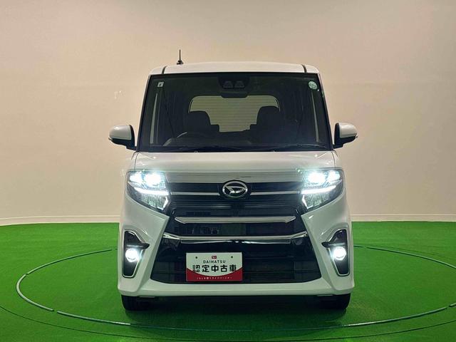 タントカスタムRSスタイルセレクション ナビ 全車速追従機能付きLEDオートライト パワースライドドアウェルカムオープン機能 オート電動格納式ドアミラー 助手席ロングスライド 助手席イージークローザー アルミホイール キーフリーシステム(広島県)の中古車