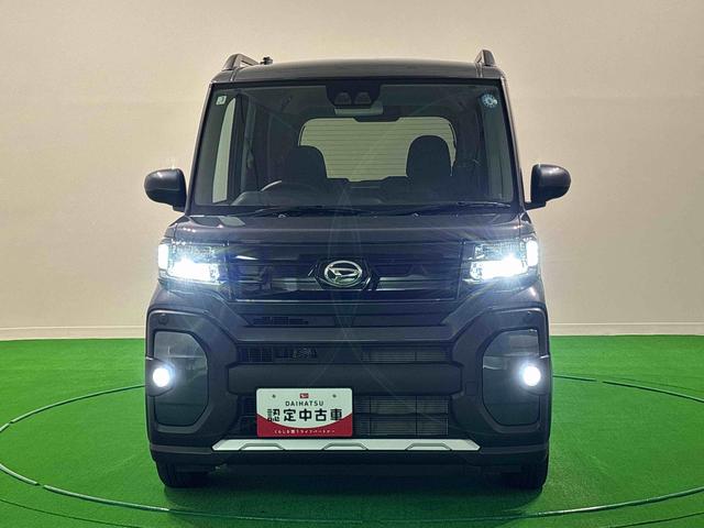 タントファンクロス LEDオートライト バックカメラ付LEDオートライト パワースライドドアウェルカムオープン機能 オート電動格納式ドアミラー 助手席ロングスライド 助手席イージークローザー アルミホイール キーフリーシステム(広島県)の中古車