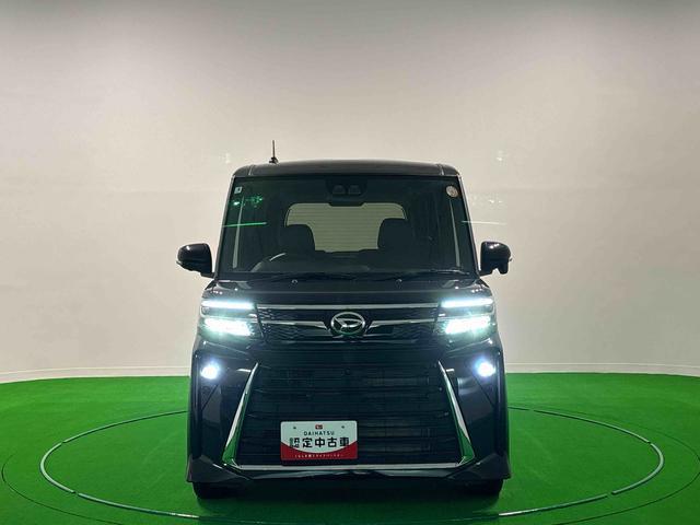 タントカスタムXLEDオートライト パワースライドドアウェルカムオープン機能 電動パーキングブレーキ 運転席助手席シートヒーター アルミホイール キーフリーシステム オート電動格納式ドアミラー(広島県)の中古車