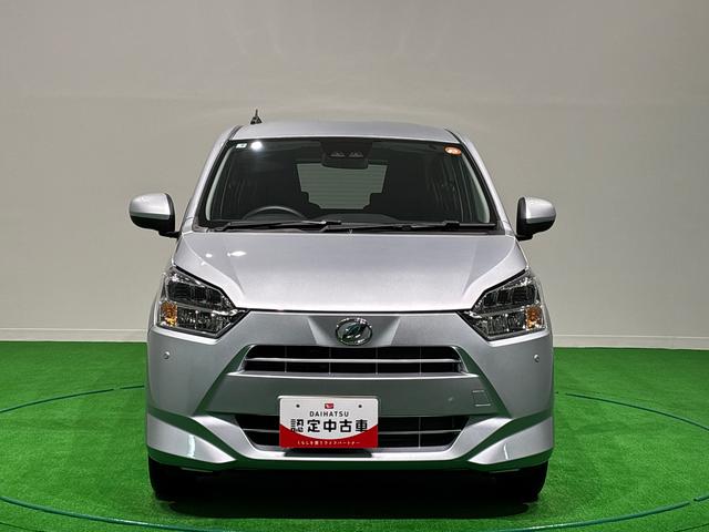 ミライースX SAIIILEDヘッドランプ セキュリティアラーム コーナーセンサー 14インチフルホイールキャップ キーレスエントリー 電動格納式ドアミラー ショツピングフック マニュアルエアコン(広島県)の中古車