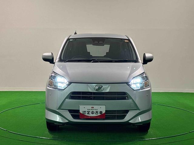 ミライースX SAIIILEDヘッドランプ セキュリティアラーム コーナーセンサー 14インチフルホイールキャップ キーレスエントリー 電動格納式ドアミラー ショツピングフック マニュアルエアコン(広島県)の中古車