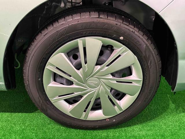 ミライースX SAIIILEDヘッドランプ セキュリティアラーム コーナーセンサー 14インチフルホイールキャップ キーレスエントリー 電動格納式ドアミラー ショツピングフック マニュアルエアコン(広島県)の中古車