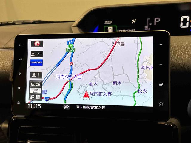 タントカスタムRSセレクション 4WD ナビ ETCパノラマバックモニター LEDオートライト パワースライドドアウェルカムオープン機能 オート電動格納式ドアミラー 助手席ロングスライド 助手席イージークローザー シートヒーター アルミホイール(広島県)の中古車