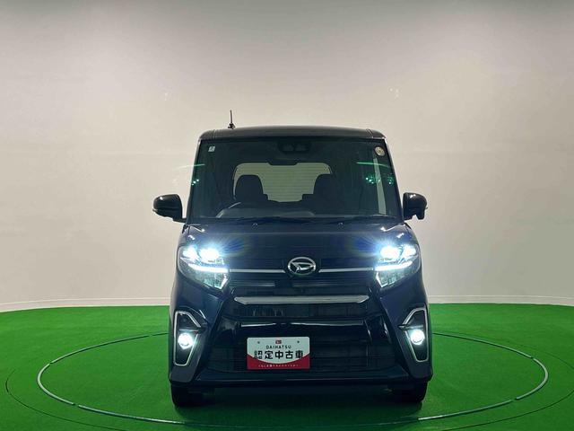 タントカスタムRSセレクション 4WD ナビ ETCパノラマバックモニター LEDオートライト パワースライドドアウェルカムオープン機能 オート電動格納式ドアミラー 助手席ロングスライド 助手席イージークローザー シートヒーター アルミホイール(広島県)の中古車