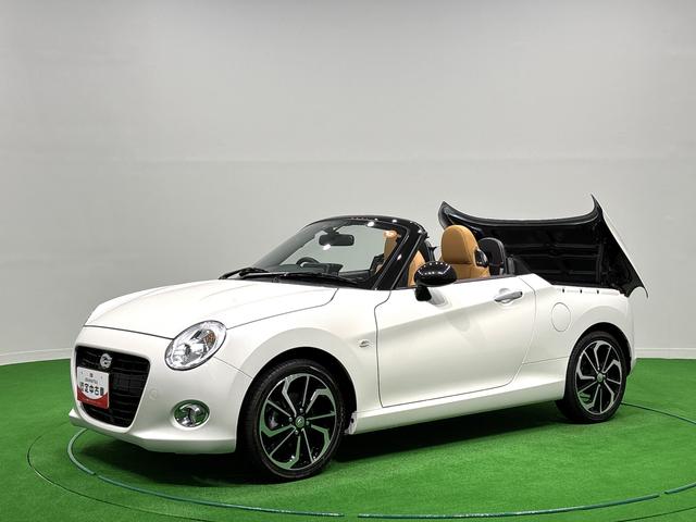 コペンセロ 運転席・助手席シートヒーター ステアリングスイッチLEDヘッドランプ 本革巻ステアリングホイール 純正アルミホイール(広島県)の中古車