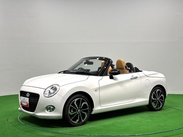 コペンセロ 運転席・助手席シートヒーター ステアリングスイッチLEDヘッドランプ 本革巻ステアリングホイール 純正アルミホイール(広島県)の中古車