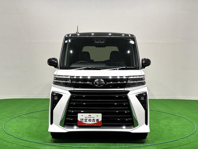 タントカスタムＲＳ　バックモニター対応　電動パーキングブレーキＬＥＤオートライト　パワースライドドアウェルカムオープン機能　オート電動格納式ドアミラー　助手席ロングスライド　助手席イージークローザー　アルミホイール　キーフリーシステム（広島県）の中古車