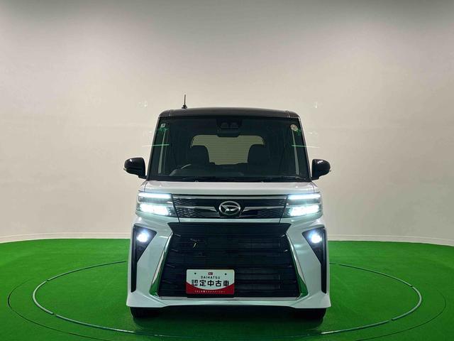 タントカスタムＲＳ　バックモニター対応　電動パーキングブレーキＬＥＤオートライト　パワースライドドアウェルカムオープン機能　オート電動格納式ドアミラー　助手席ロングスライド　助手席イージークローザー　アルミホイール　キーフリーシステム（広島県）の中古車