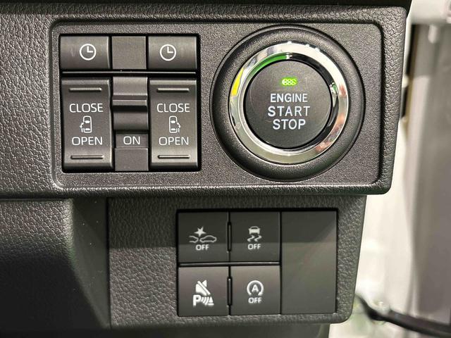 ムーヴキャンバスストライプスＧターボＬＥＤオートライト・フォグランプ　電動パーキングブレーキ　プッシュボタンスタート　セキュリティアラーム　バックカメラ　両側パワースライドドアウエルカムオープン機能　オート電動格納式ドアミラー　追従走行（広島県）の中古車