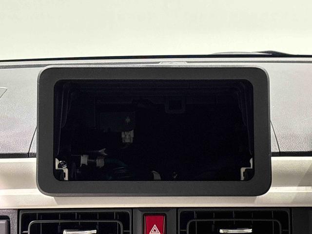 ムーヴキャンバスストライプスＧ　バックモニター対応　電動パーキングブレーキＬＥＤオートライト・フォグランプ　電動パーキングブレーキ　プッシュボタンスタート　セキュリティアラーム　バックカメラ　両側パワースライドドアウエルカムオープン機能　オート電動格納式ドアミラー（広島県）の中古車