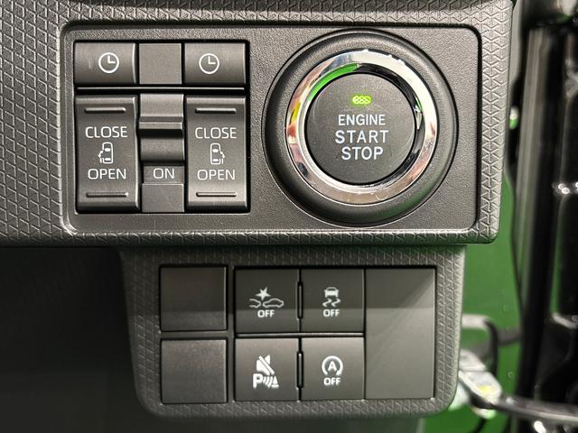 タントカスタムＲＳ　ターボ　パノラマモニター対応ＬＥＤオートライト　パワースライドドアウェルカムオープン機能　電動パーキングブレーキ　運転席助手席シートヒーター　アルミホイール　キーフリーシステム　　オート電動格納式ドアミラー（広島県）の中古車