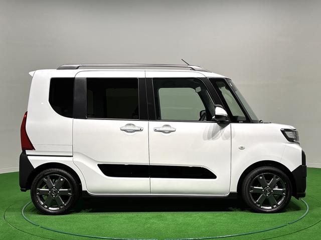 タントファンクロスターボ 未走行車 令和7年式LEDオートライト パワースライドドアウェルカムオープン機能 電動パーキングブレーキ 運転席助手席シートヒーター アルミホイール キーフリーシステム オート電動格納式ドアミラー(広島県)の中古車