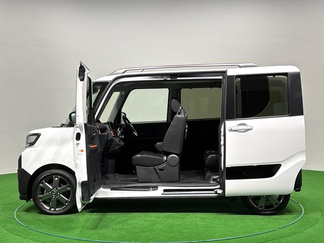 タントファンクロスターボ 未走行車 令和7年式LEDオートライト パワースライドドアウェルカムオープン機能 電動パーキングブレーキ 運転席助手席シートヒーター アルミホイール キーフリーシステム オート電動格納式ドアミラー(広島県)の中古車