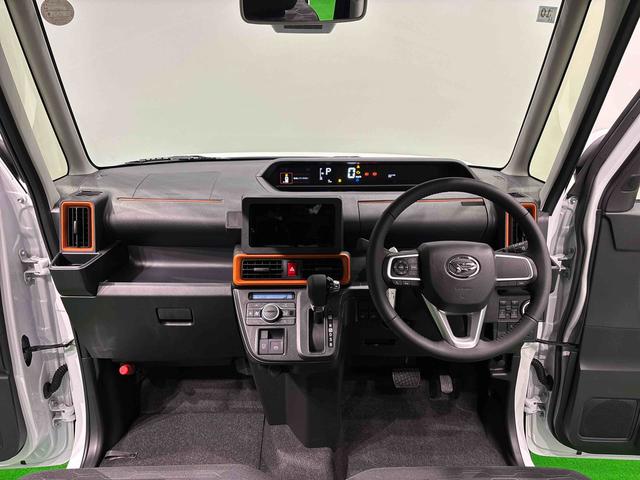 タントファンクロスターボ 未走行車 令和7年式LEDオートライト パワースライドドアウェルカムオープン機能 電動パーキングブレーキ 運転席助手席シートヒーター アルミホイール キーフリーシステム オート電動格納式ドアミラー(広島県)の中古車
