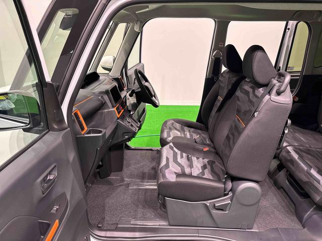 タントファンクロスターボ 未走行車 令和7年式LEDオートライト パワースライドドアウェルカムオープン機能 電動パーキングブレーキ 運転席助手席シートヒーター アルミホイール キーフリーシステム オート電動格納式ドアミラー(広島県)の中古車
