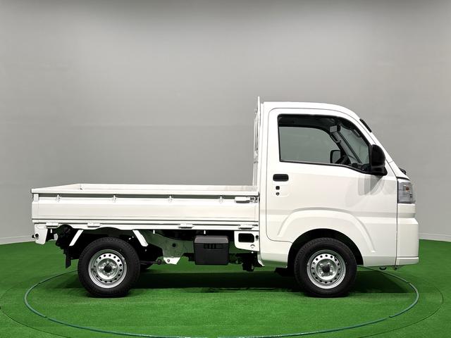 ハイゼットトラックスタンダード　４ＷＤ　５ＭＴ　省力パック　キーフリー衝突警報機能　衝突回避支援ブレーキ　車線逸脱警報機能　オートハイビーム　標識認識機能　誤発進抑制制御機能　先行車発進お知らせ機能　プッシュスタート　キーフリー　エアコン　５ＭＴ　コーナーセンサー（広島県）の中古車