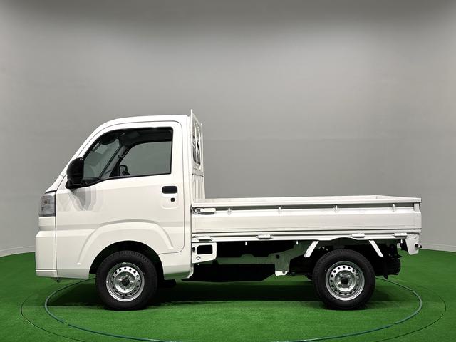 ハイゼットトラックスタンダード　４ＷＤ　５ＭＴ　省力パック　キーフリー衝突警報機能　衝突回避支援ブレーキ　車線逸脱警報機能　オートハイビーム　標識認識機能　誤発進抑制制御機能　先行車発進お知らせ機能　プッシュスタート　キーフリー　エアコン　５ＭＴ　コーナーセンサー（広島県）の中古車