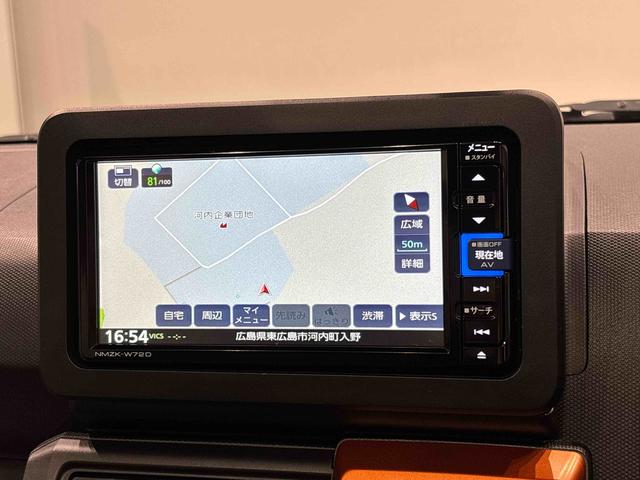 タフトＧターボ　運転席・助手席シートヒーター　純正ナビゲーション全車速追従機能付ＡＣＣ　純正ナビ装着用アップグレードパック　本革巻ステアリングホイール　ＥＴＣ車載器　電動パーキングブレーキ＋オートホールドブレーキ機能　キーフリーシステム（広島県）の中古車