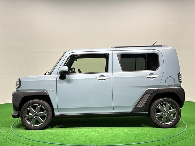 タフトＧターボ　運転席・助手席シートヒーター　純正ナビゲーション全車速追従機能付ＡＣＣ　純正ナビ装着用アップグレードパック　本革巻ステアリングホイール　ＥＴＣ車載器　電動パーキングブレーキ＋オートホールドブレーキ機能　キーフリーシステム（広島県）の中古車