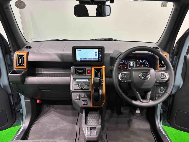 タフトＧターボ　運転席・助手席シートヒーター　純正ナビゲーション全車速追従機能付ＡＣＣ　純正ナビ装着用アップグレードパック　本革巻ステアリングホイール　ＥＴＣ車載器　電動パーキングブレーキ＋オートホールドブレーキ機能　キーフリーシステム（広島県）の中古車