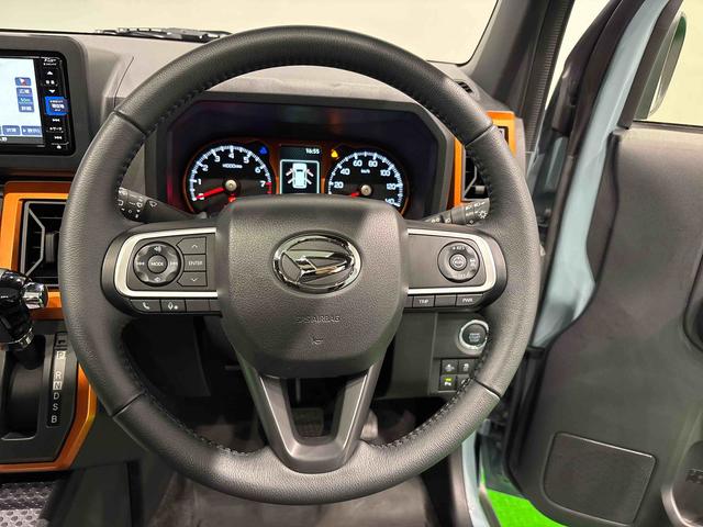 タフトＧターボ　運転席・助手席シートヒーター　純正ナビゲーション全車速追従機能付ＡＣＣ　純正ナビ装着用アップグレードパック　本革巻ステアリングホイール　ＥＴＣ車載器　電動パーキングブレーキ＋オートホールドブレーキ機能　キーフリーシステム（広島県）の中古車