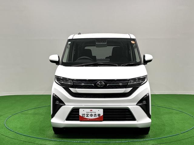 ムーヴＲＳ　両側パワースライドドア　バックモニター対応ＬＥＤオートハイビーム・フォグランプ　運転席シートヒーター　アルミホイール　オートライト　プッシュボタンスタート　セキュリティアラーム　衝突警報機能　衝突回避支援ブレーキ（広島県）の中古車