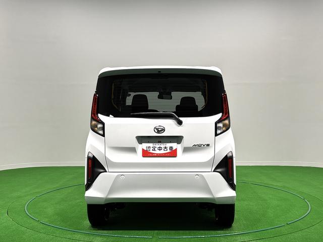 ムーヴＲＳ　両側パワースライドドア　バックモニター対応ＬＥＤオートハイビーム・フォグランプ　運転席シートヒーター　アルミホイール　オートライト　プッシュボタンスタート　セキュリティアラーム　衝突警報機能　衝突回避支援ブレーキ（広島県）の中古車