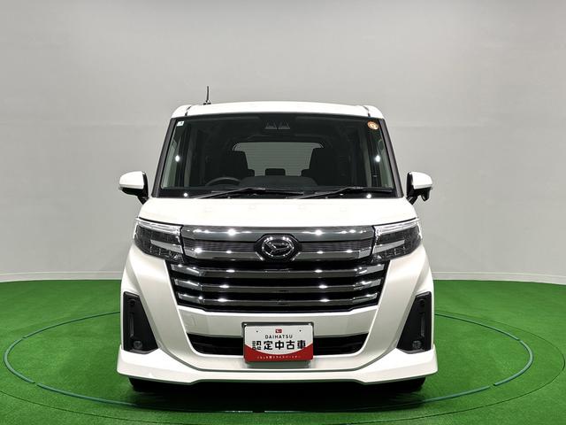 トールカスタムG ターボ ディスプレイオーディオ バックモニターLEDヘッドランプ・フォグランプ 15インチアルミホイール オートライト プッシュボタンスタート クルーズコントロール コーナーセンサー パワースライドドア キーフリーシステム(広島県)の中古車