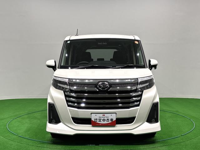 トールカスタムＧ　　　１０００ｃｃ　　両側パワースライドドアＬＥＤヘッドランプ・フォグランプ　　１４インチアルミホイール　オートライト　プッシュボタンスタート　クルーズコントロール　　コーナーセンサー　パワースライドドア　キーフリーシステム（広島県）の中古車