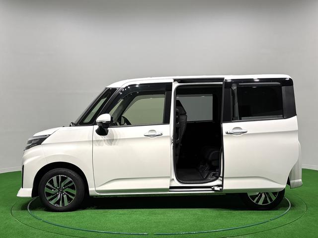 トールカスタムＧ　　　１０００ｃｃ　　両側パワースライドドアＬＥＤヘッドランプ・フォグランプ　　１４インチアルミホイール　オートライト　プッシュボタンスタート　クルーズコントロール　　コーナーセンサー　パワースライドドア　キーフリーシステム（広島県）の中古車