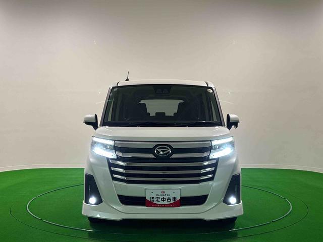 トールカスタムＧ　　　１０００ｃｃ　　両側パワースライドドアＬＥＤヘッドランプ・フォグランプ　　１４インチアルミホイール　オートライト　プッシュボタンスタート　クルーズコントロール　　コーナーセンサー　パワースライドドア　キーフリーシステム（広島県）の中古車
