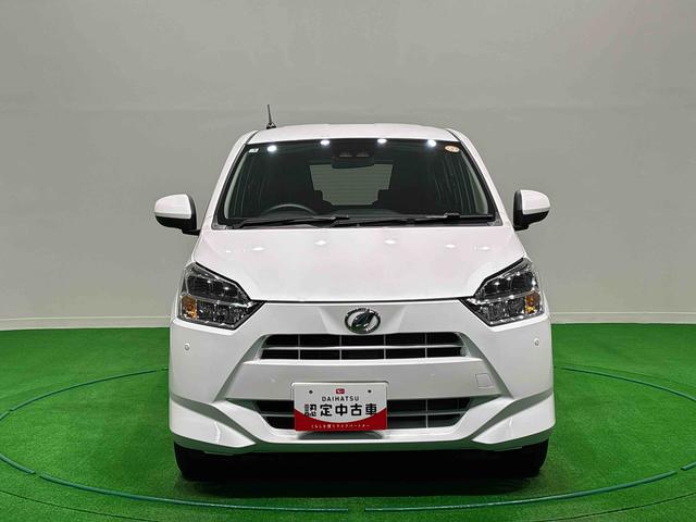 ミライースX SAIII バックモニター対応 電動格納ドアミラーLEDヘッドランプ セキュリティアラーム コーナーセンサー 14インチフルホイールキャップ キーレスエントリー 電動格納式ドアミラー ショツピングフック マニュアルエアコン(広島県)の中古車
