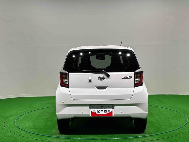 ミライースX SAIII バックモニター対応 電動格納ドアミラーLEDヘッドランプ セキュリティアラーム コーナーセンサー 14インチフルホイールキャップ キーレスエントリー 電動格納式ドアミラー ショツピングフック マニュアルエアコン(広島県)の中古車