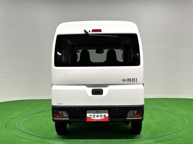 ハイゼットカーゴＤＸ　令和７年式　保証ありキーレスエントリー　マニュアルエアコン　運転席・助手席パワーウインドウ　オートライト　ハンド式サイドブレーキ　ハロゲンヘッドライト　アイドリングストップ機能　　　テンパータイヤ（広島県）の中古車