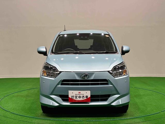 ミライースX SAIIILEDヘッドランプ セキュリティアラーム コーナーセンサー 14インチフルホイールキャップ キーレスエントリー 電動格納式ドアミラー ショツピングフック マニュアルエアコン(広島県)の中古車