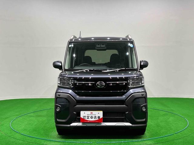 タントファンクロスＬＥＤオートライト　パワースライドドアウェルカムオープン機能　電動パーキングブレーキ　運転席助手席シートヒーター　アルミホイール　キーフリーシステム　　オート電動格納式ドアミラー（広島県）の中古車
