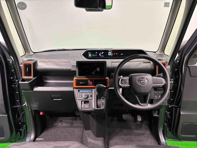 タントファンクロスＬＥＤオートライト　パワースライドドアウェルカムオープン機能　電動パーキングブレーキ　運転席助手席シートヒーター　アルミホイール　キーフリーシステム　　オート電動格納式ドアミラー（広島県）の中古車