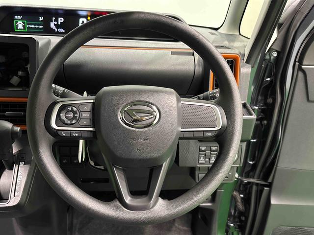 タントファンクロスＬＥＤオートライト　パワースライドドアウェルカムオープン機能　電動パーキングブレーキ　運転席助手席シートヒーター　アルミホイール　キーフリーシステム　　オート電動格納式ドアミラー（広島県）の中古車