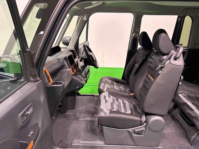 タントファンクロスＬＥＤオートライト　パワースライドドアウェルカムオープン機能　電動パーキングブレーキ　運転席助手席シートヒーター　アルミホイール　キーフリーシステム　　オート電動格納式ドアミラー（広島県）の中古車