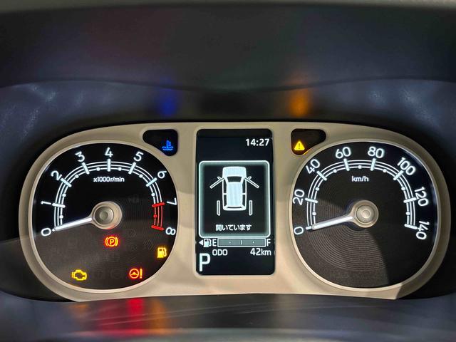 ムーヴキャンバスストライプスG 電動パーキングブレーキ バックカメラLEDヘッドランプ 置き楽ボックス オートライト プッシュボタンスタート セキュリティアラーム 両側パワースライドドア キーフリーシステム(広島県)の中古車