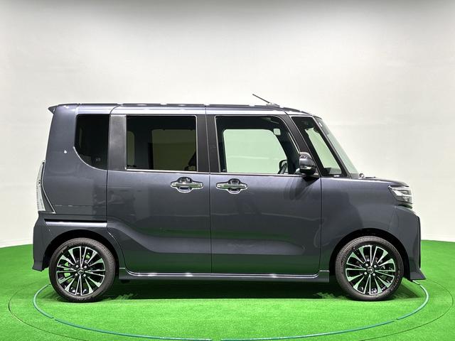 タントカスタムRS 令和7年式 保証ありLEDオートライト パワースライドドアウェルカムオープン機能 オート電動格納式ドアミラー 助手席ロングスライド 助手席イージークローザー アルミホイール キーフリーシステム(広島県)の中古車
