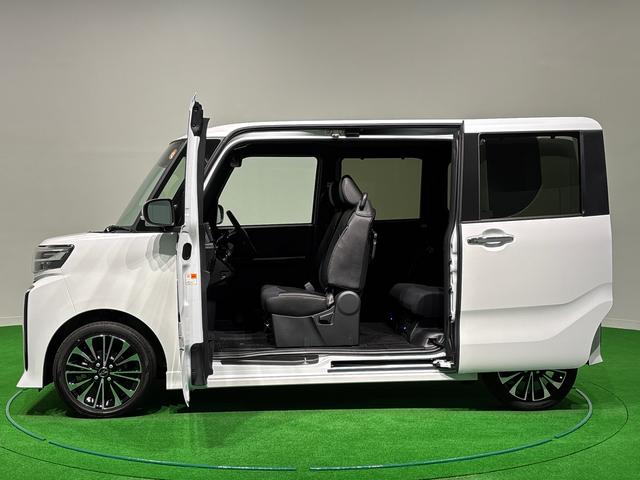 タントカスタムRS バックモニター ナビ ETC車載器アイドリングストップレス LEDオートライト パワースライドドアウェルカムオープン機能 オート電動格納式ドアミラー 助手席ロングスライド 助手席イージークローザー アルミホイール キーフリーシステム(広島県)の中古車