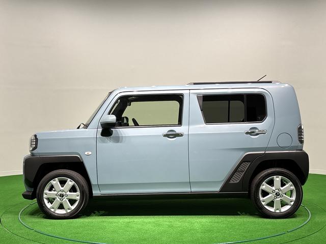 タフトG クロムベンチャー 未走行車 保証継承スカイフィールトップ クロムパック メッキパック シルバーアンダーガーニッシュ インテリアアクセント LEDオートライト&フォグランプ 電動パーキングブレーキ バックカメラ アルミホイール(広島県)の中古車