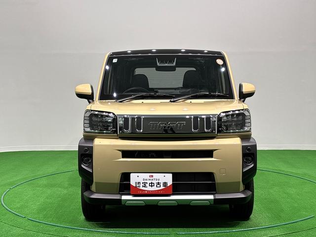 タフトGターボ クロムベンチャー バックモニター シートヒータースカイフィールトップ クロムパック メッキパック シルバーアンダーガーニッシュ インテリアアクセント LEDオートハイビーム&フォグランプ 電動パーキングブレーキ バックカメラ アルミホイール(広島県)の中古車